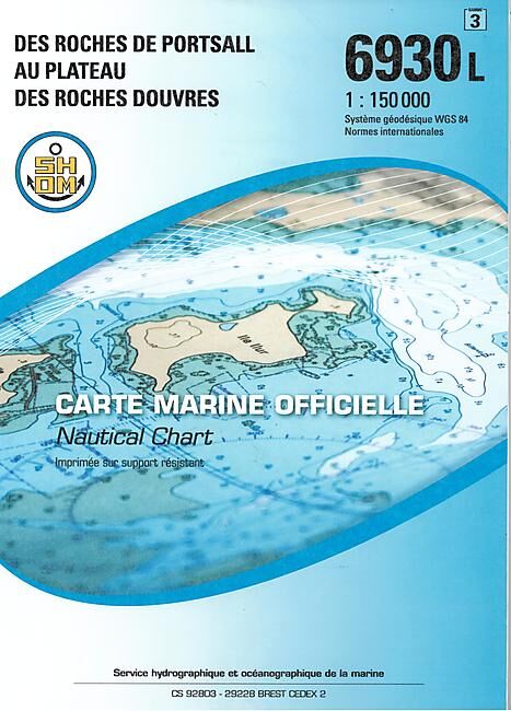 EPSHOM - 6930L DES ROCHES DE PORTSALL