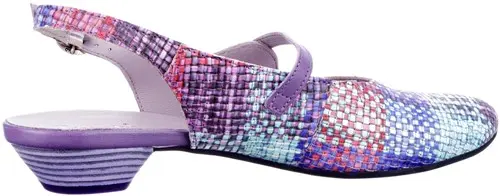 000941-9000 Think paars multi - maat 42 slingback paars multi - maat 42 Calandschoen