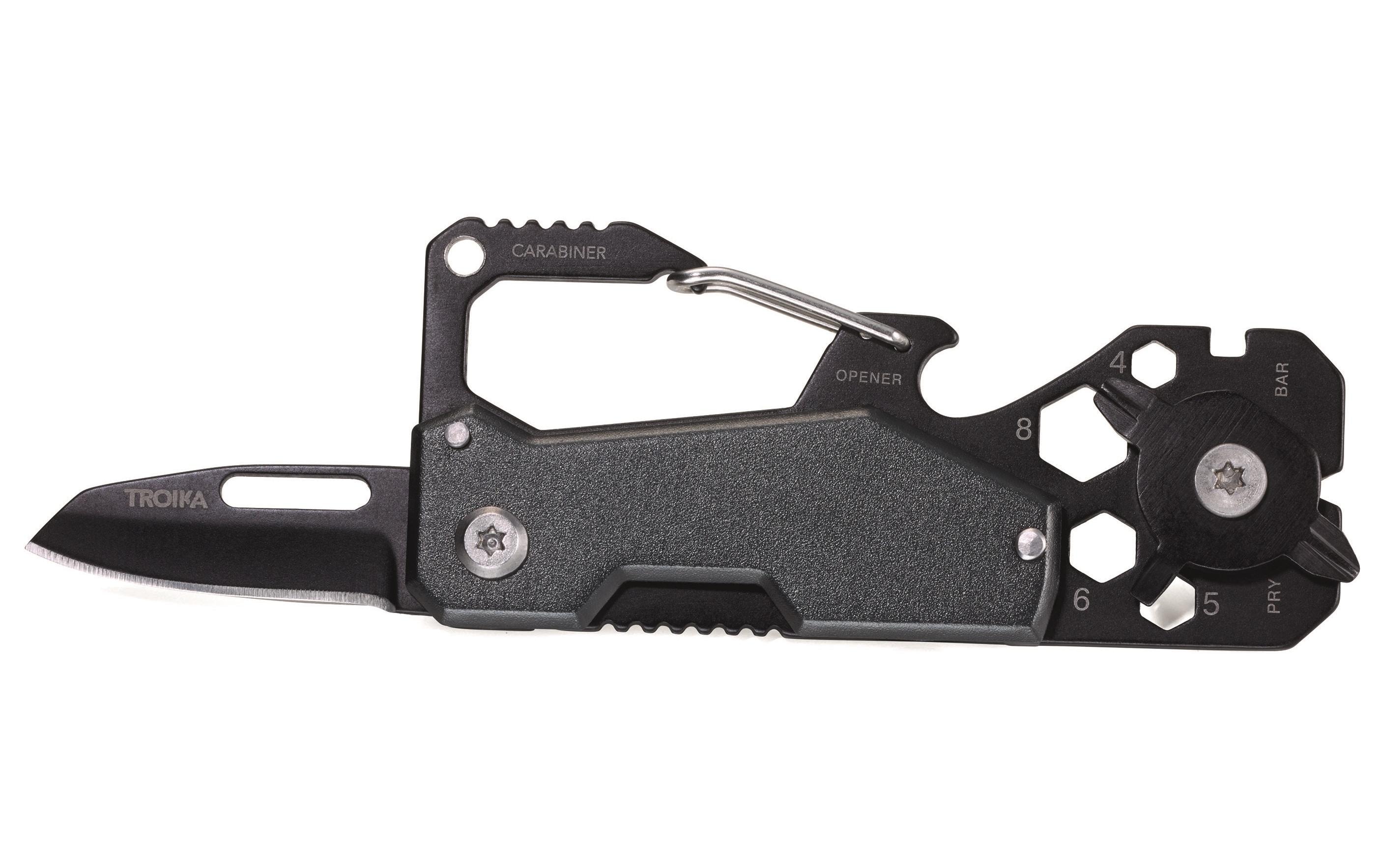 Taschenmesser Toolinator 10 Funktionen SchwarzTaschenmesser mit Wechselbaren Werkzeugen