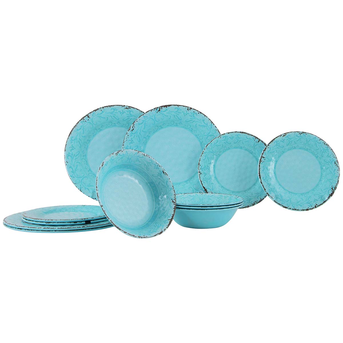 Gimex Stone Line 12-delig serviesset - Opal