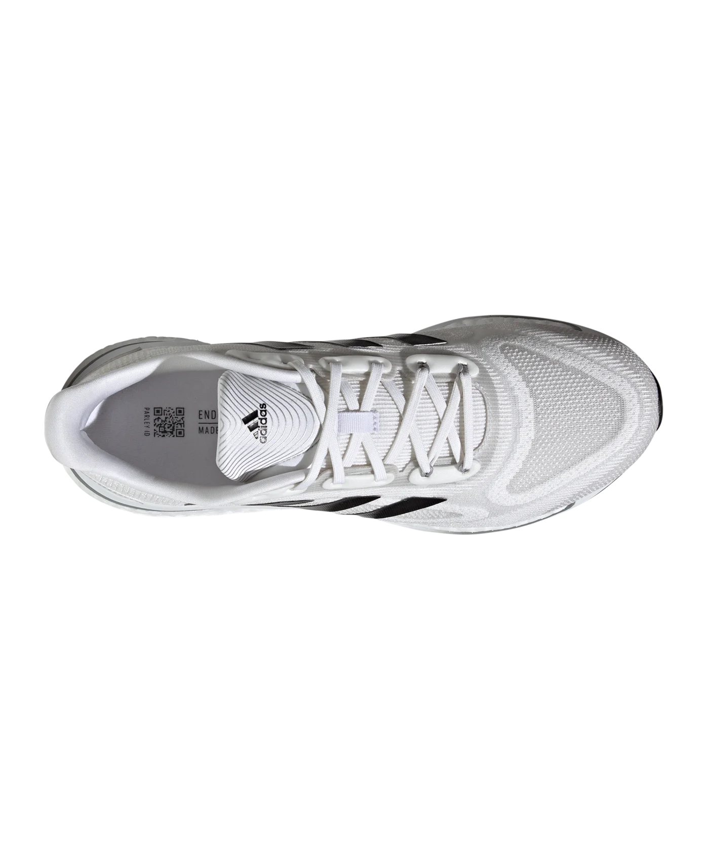 adidas Supernova+ Weiss Schwarz Grau Laufschuh