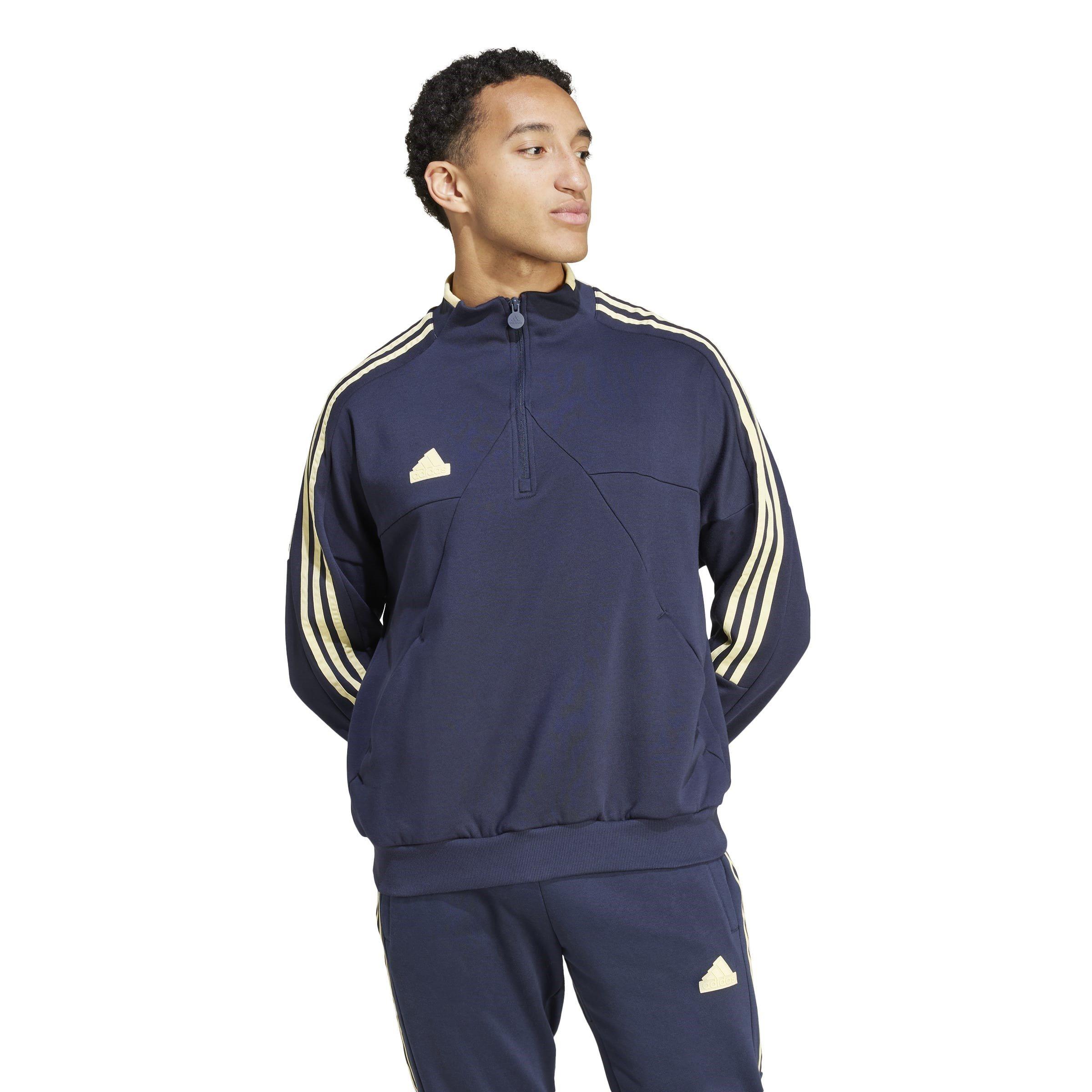 adidas House of Tiro Fleece Half Zip Track Jacket Mens