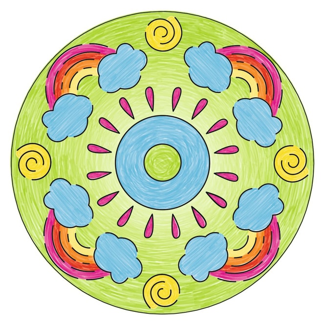 Original Mini Mandala Designer - Einhorn
