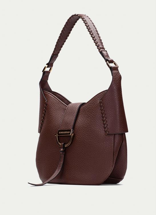Hispanitas bi254147 Bolsos donker bruin [grained avellana]
