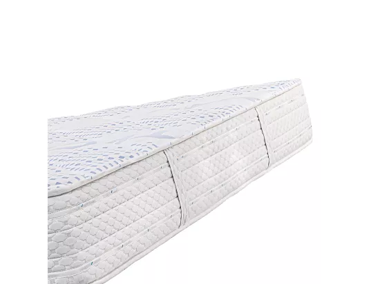 Matelas NELY King Size, réversible en mousse 180 x 200 cm, avec face été/hiver, mémoire de forme, ferme, indépendance du couchage - épaisseur 24 cm