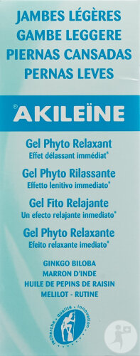 Akileïne Jambes Légères Gel Phyto Relaxant Effet Rafraîchissant Tube 150ml