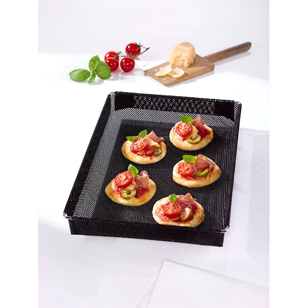 Plat de cuisson perforé 18 cm NoStik