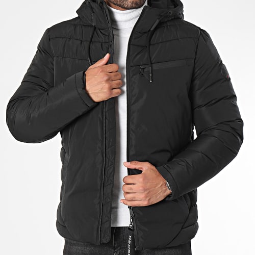 Doudoune Capuche Ruff Colors Noir