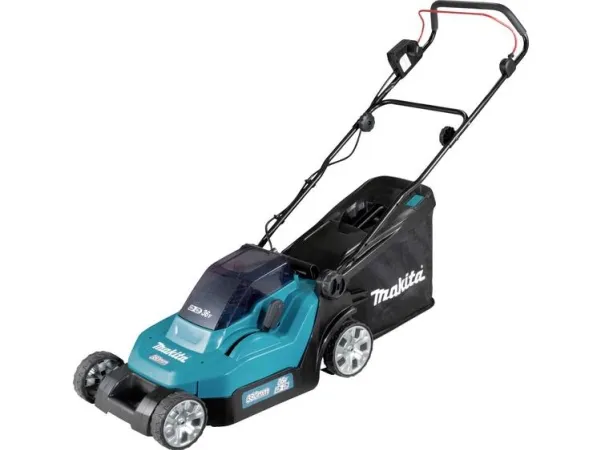 Makita DLM382 - Græsslåmaskine - ledningfri - 18 V - 2 batterier - 3700 opm - 38 cm - SOLO