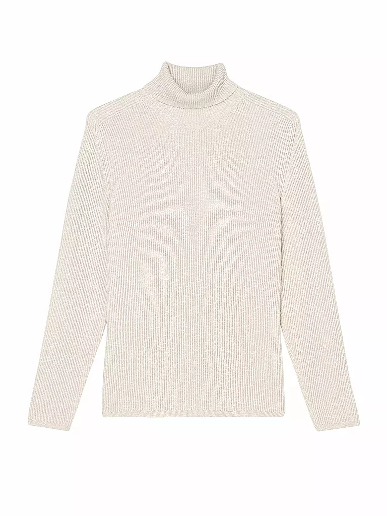 MARC O'POLO Rollkragenpullover weiss