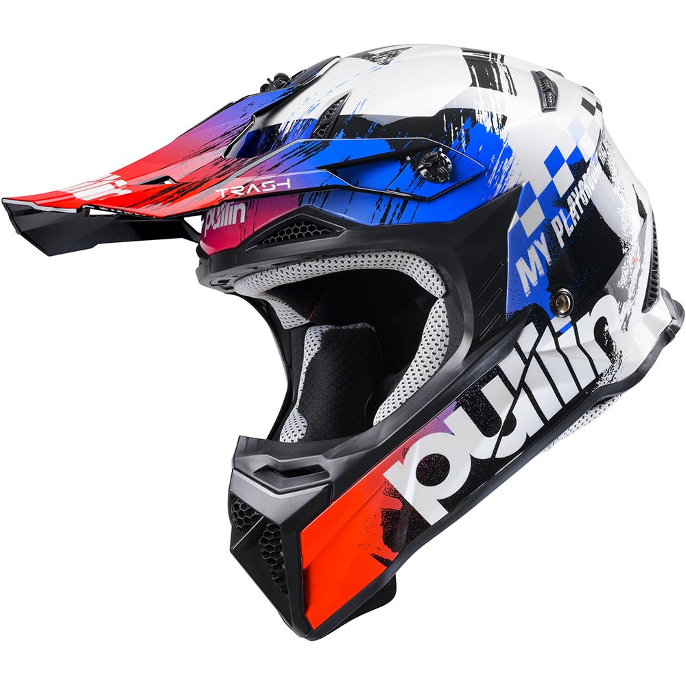pull-in - Casque Trash - 2024 Blanc / Noir / Rouge / Bleu