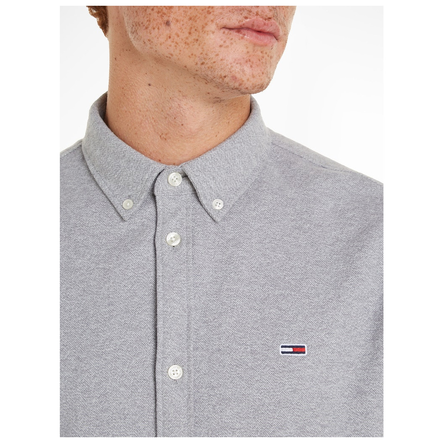 Tommy Jeans TJM REG BRUSHED GRINDLE SHIRT