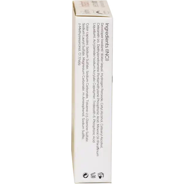 Instant Eyebrow Tint Komplett-Set für permanente Augenbrauen-Färbung dunkelbraun