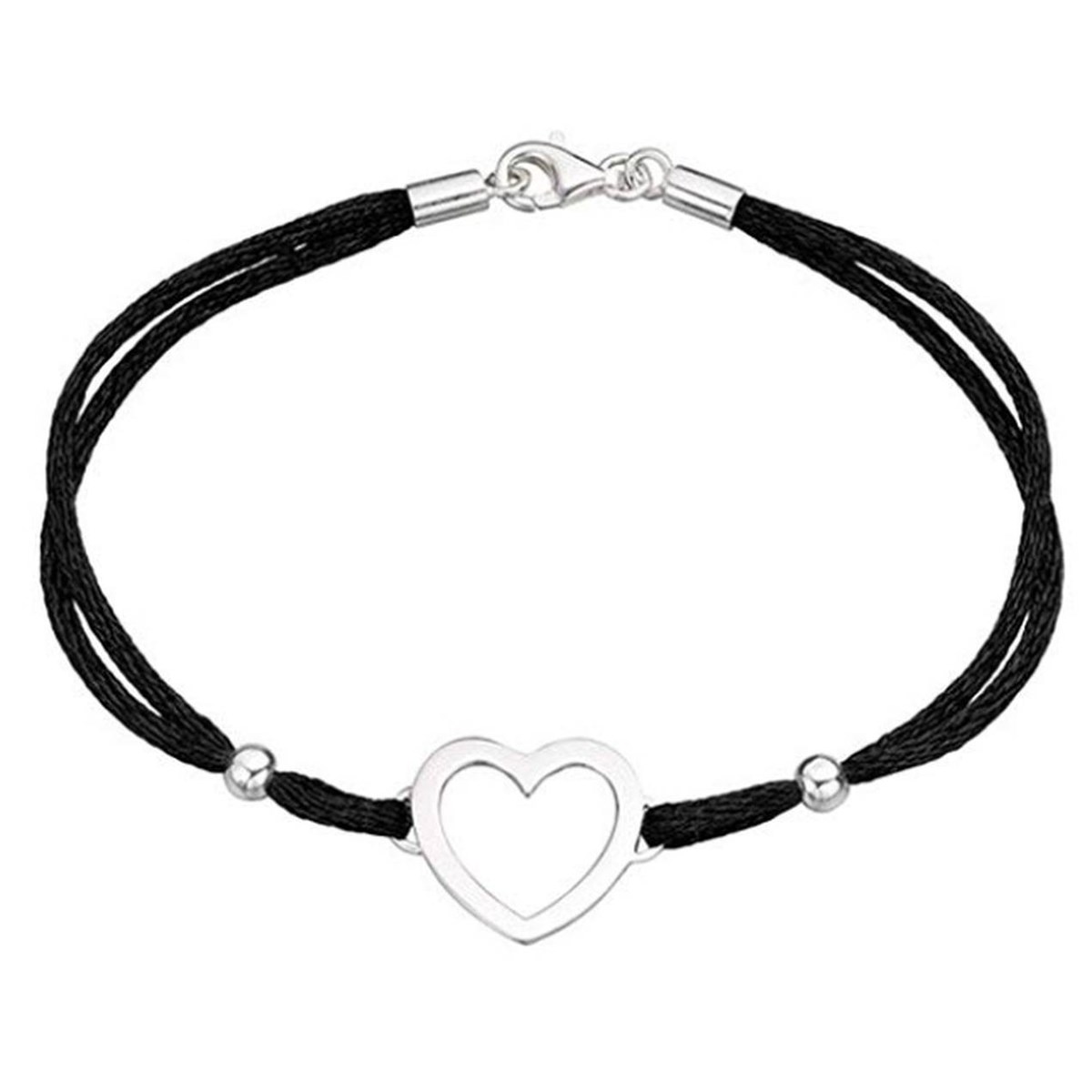 Bracelet Coeur en Argent 925/1000