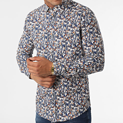 Chemise Manches Longues Y-3618 Bleu Marine