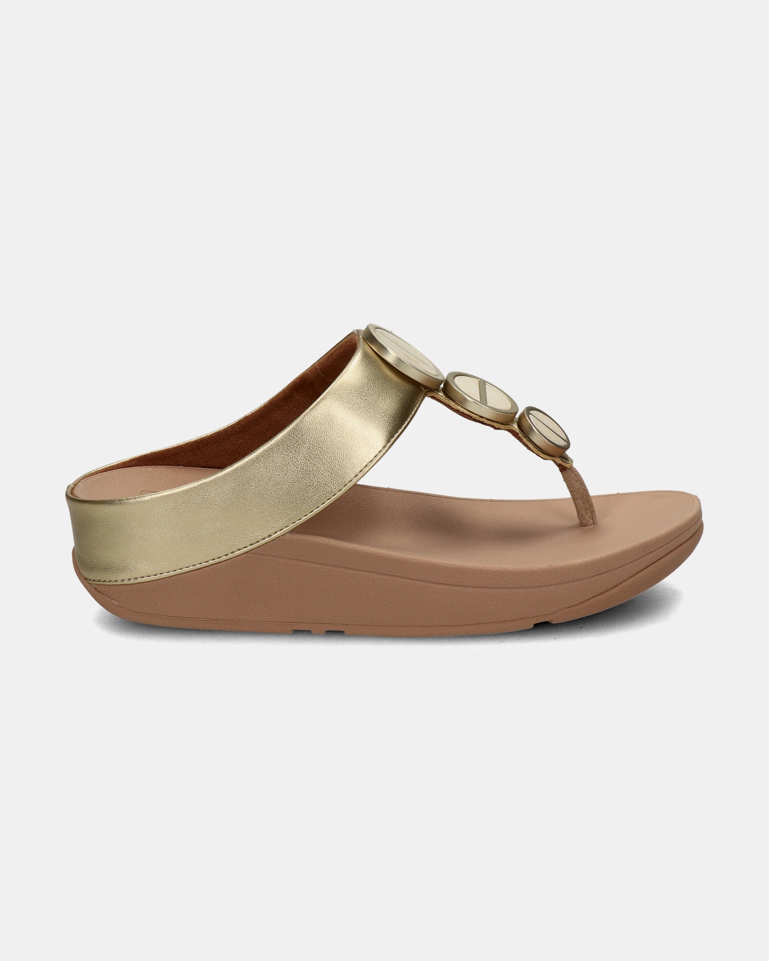 Fitflop Halo Slippers  - goud