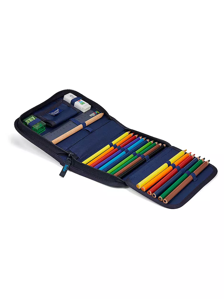 ERGOBAG Federmäppchen Abtauchbär blau