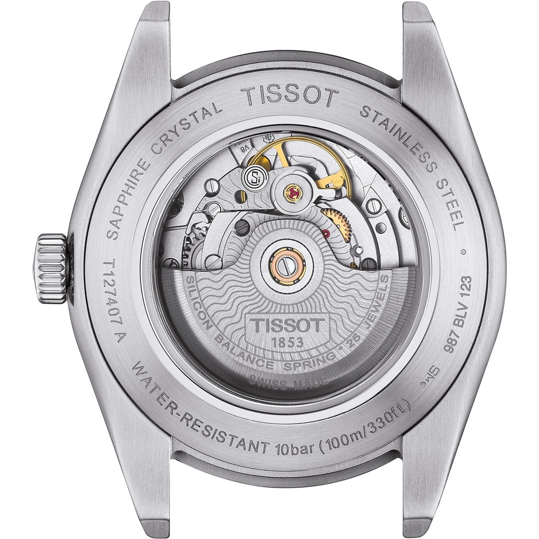 Tissot Gentleman Powermatic 80 Silicium Ice Blue