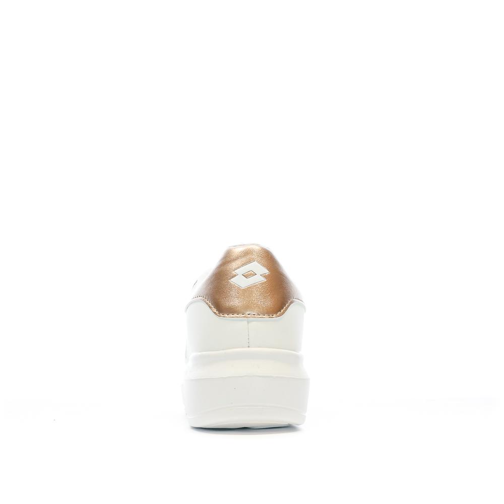 Lotto Baskets BLanches Femme Lotto Thirteen