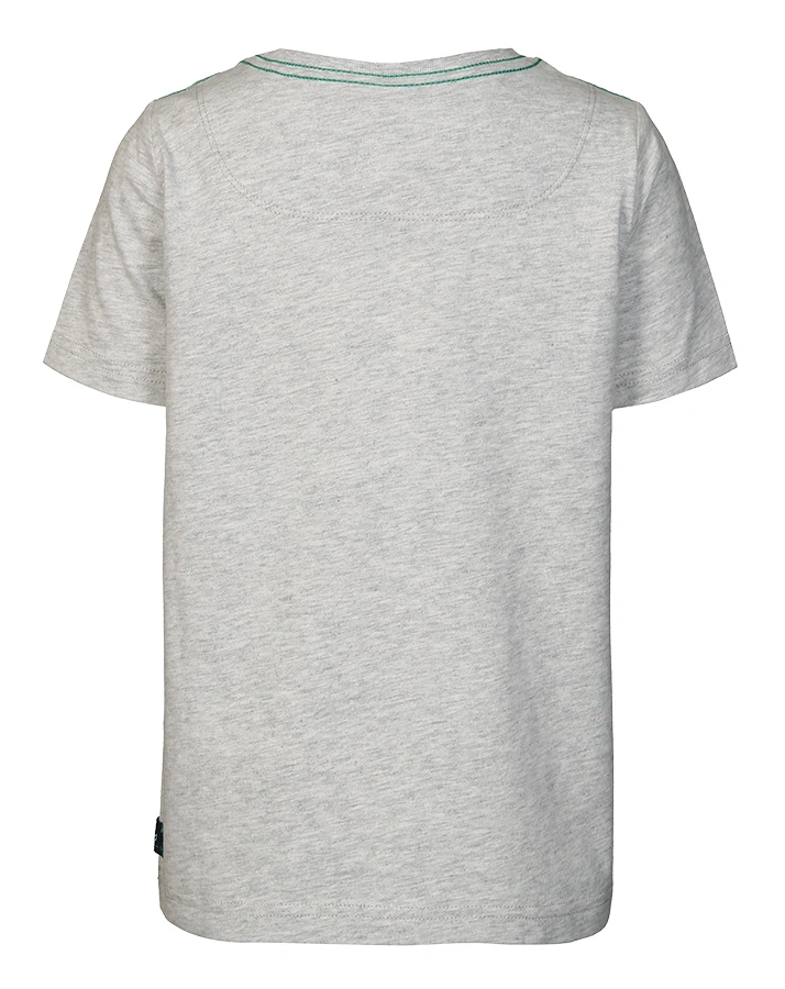 T-Shirt ARCHIE LIZARD in grau melange