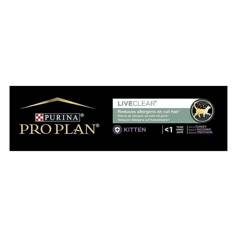 Purina Pro Plan LiveClear Kitten Allergeen-reducerend Kattenvoer 1.4 kg | 12833