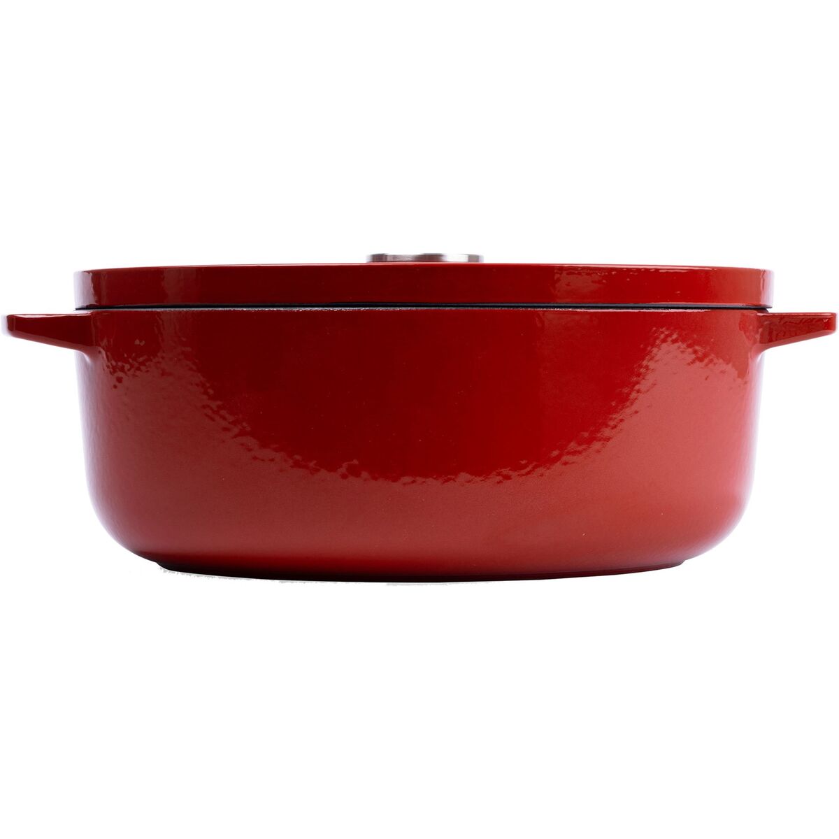 Støpejernsgryte oval 30 cm/5,6 liter, empire red