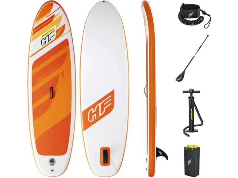 Bestway Hydro-Force SUP Paddle Board 2.74m x 76cm x 12cm Aqua Journey Sæt
