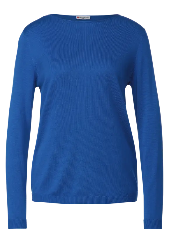 Basic Pullover - fresh intense gentle blue