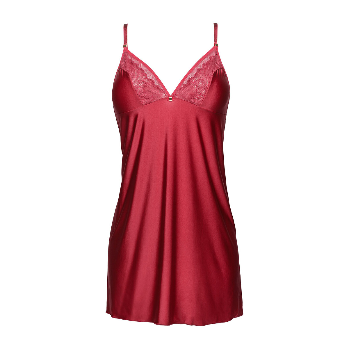SANS COMPLEXE<br>Camisola em renda e microfibra Précieuse