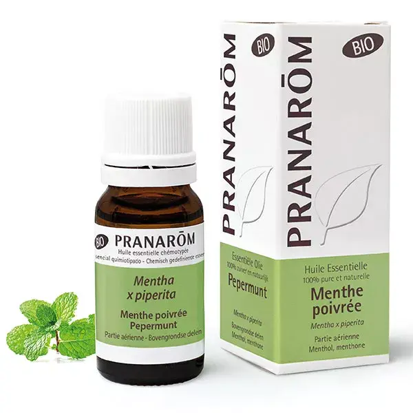 Óleo Essencial de Hortelã-Pimenta Orgânico Pranarom 10ml