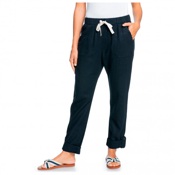 Roxy - Women's On The Seashore Linen Cargo Trousers - Pantalon de loisirs