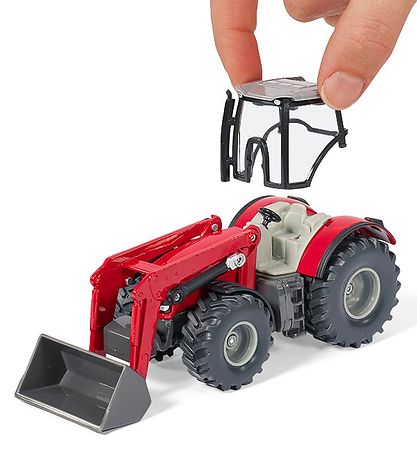 Siku Frontl?sser - Massey Ferguson - 1:50 - R?d