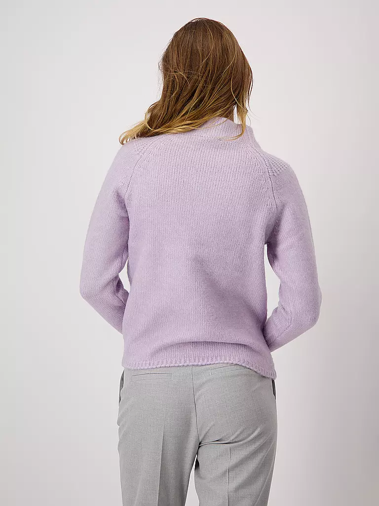MONARI Rollkragenpullover lila