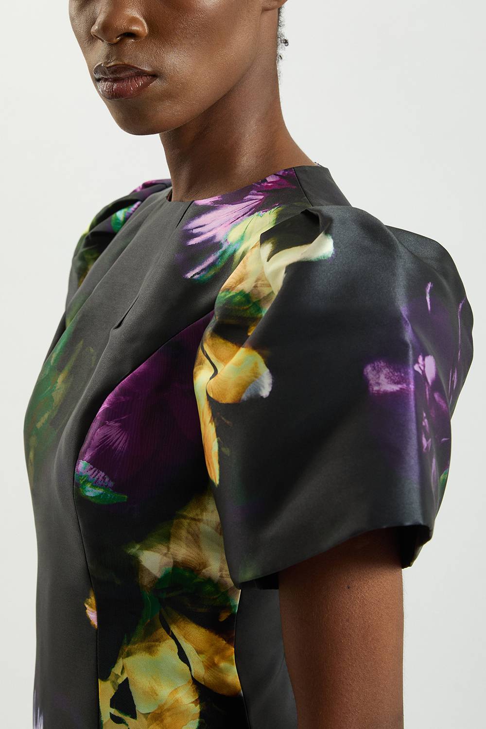 KarenMillen Robe Midi En Sergé À Imprimé Floral