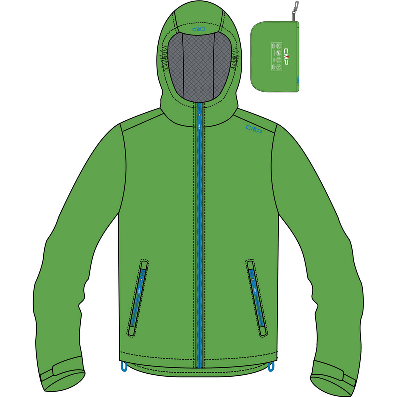 CMP Kinder Boys Rain Hoodie Jacke