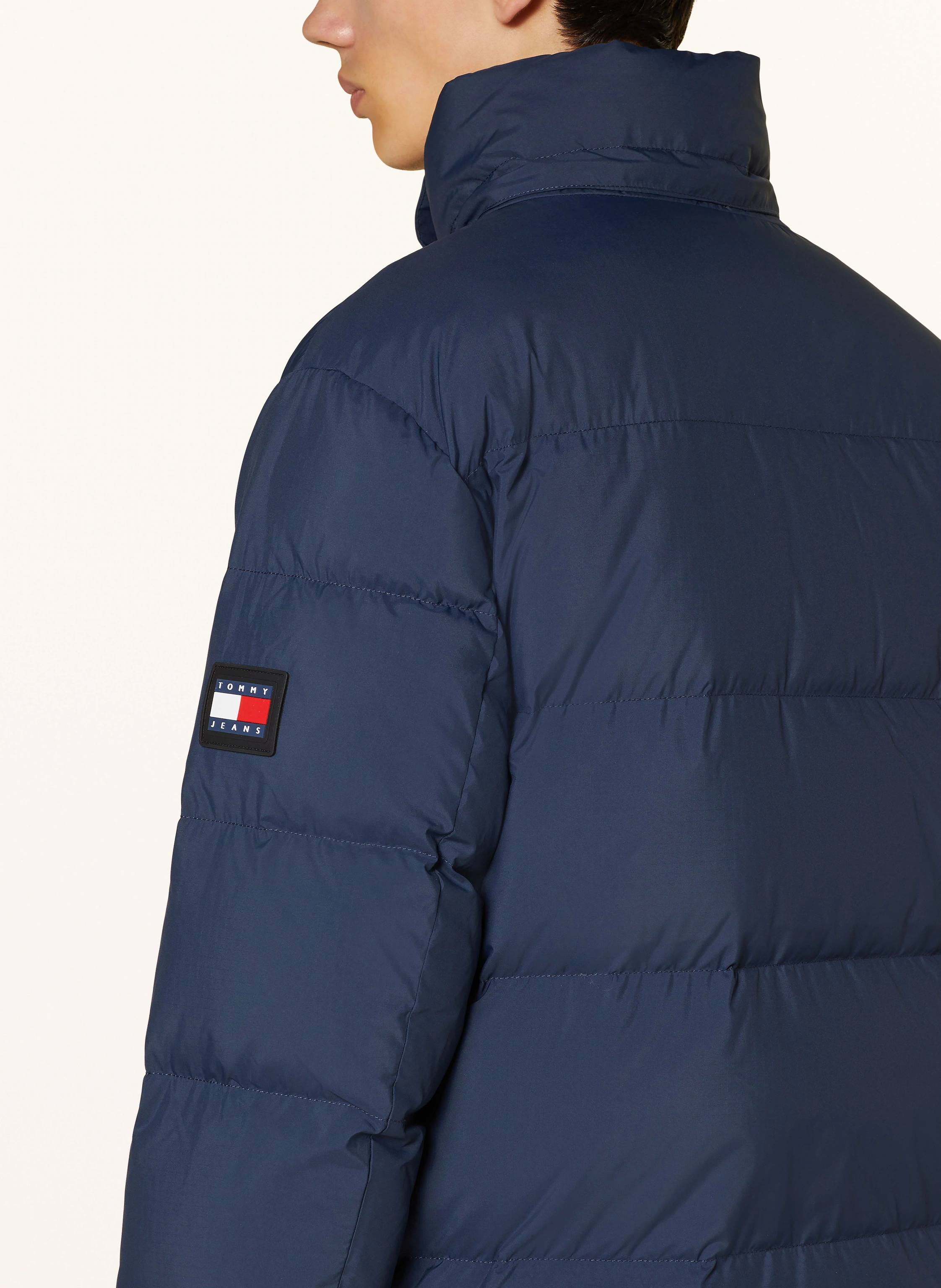 TOMMY JEANS Daunenjacke mit abnehmbarer Kapuze