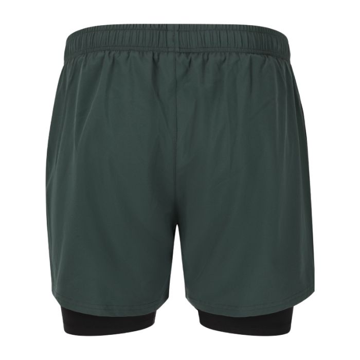 Endurance Herre Shorts Kros 2in1 Shorts Grøn
