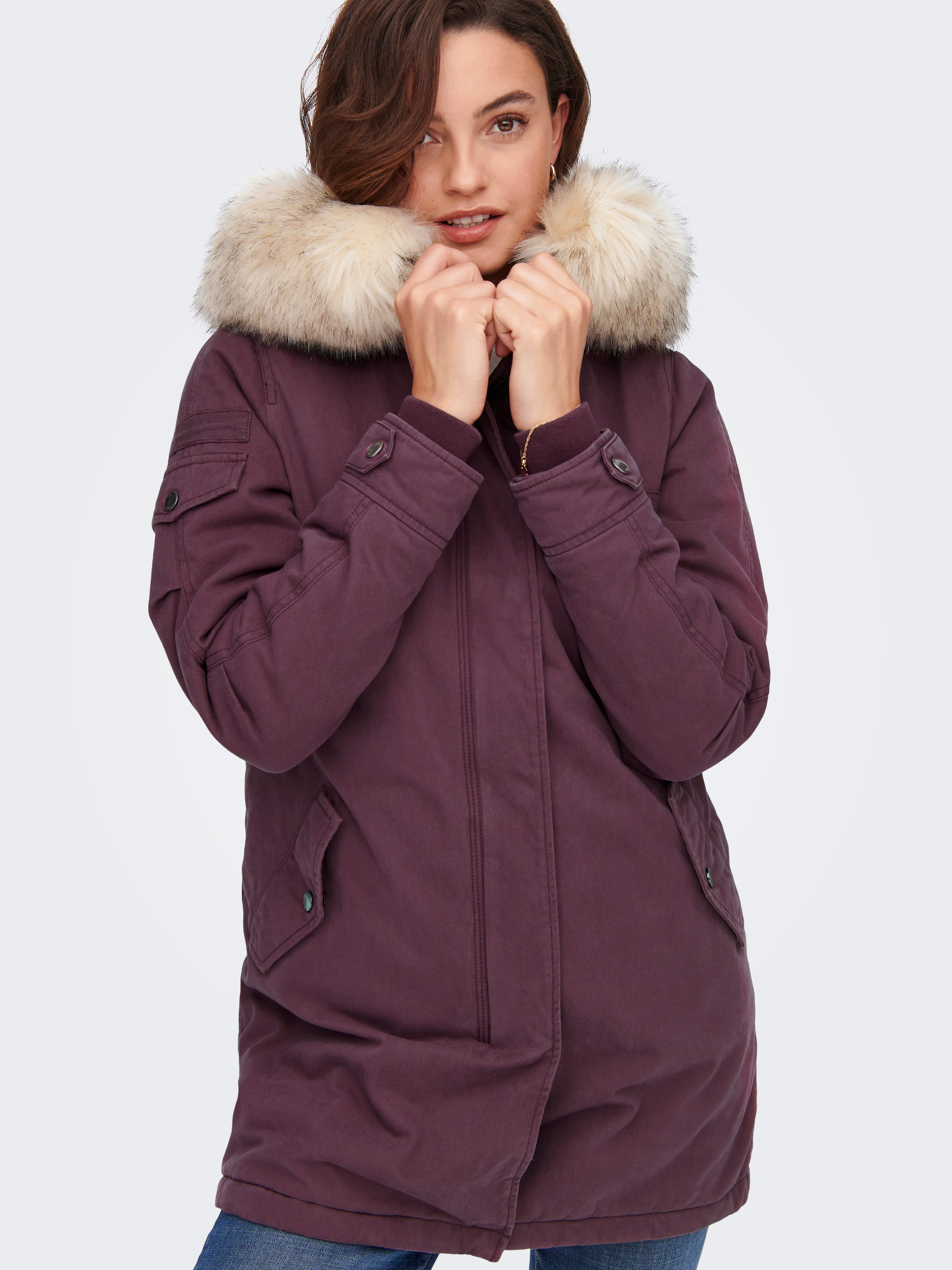 ONLMAY Jacke Eggplant