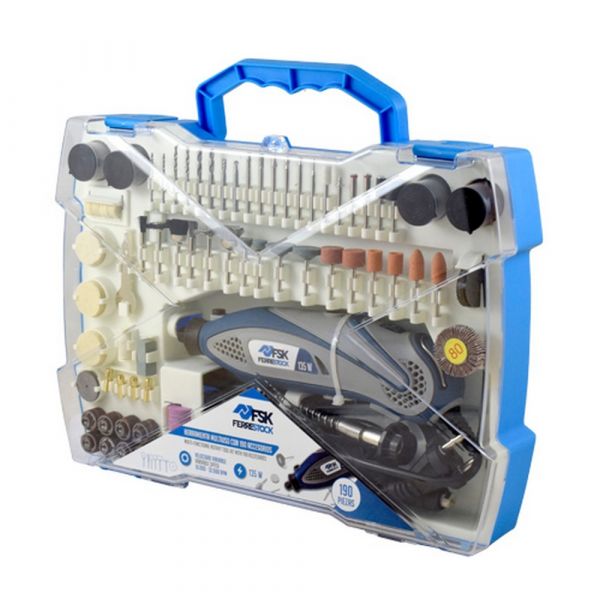 Ferrestock Kit de Ferramentas 135 W 190 Peças - S6500395