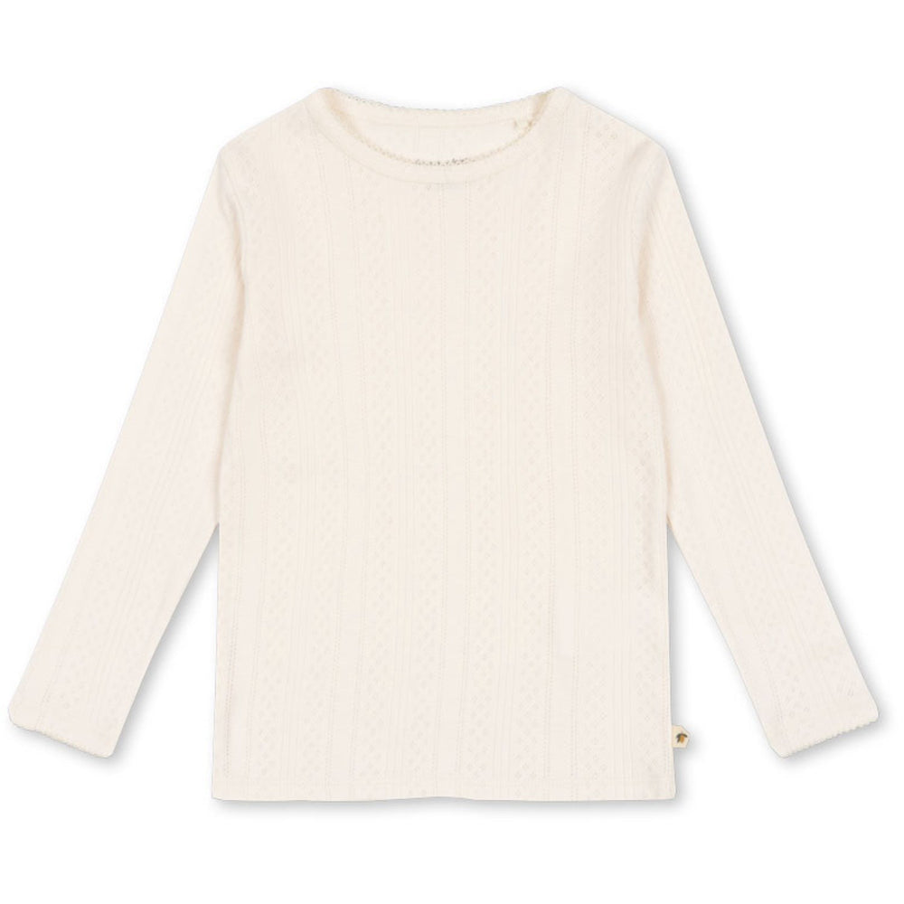 Køb Konges Sløjd Antique White Minna Bluse GOTS