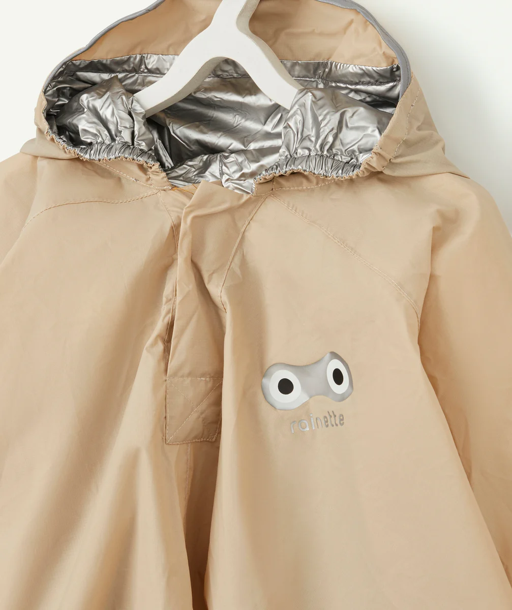 RAINETTE SHOPIMPERMÉABLE BEIGE POUR SIÈGE BÉBÉ DE VÉLO