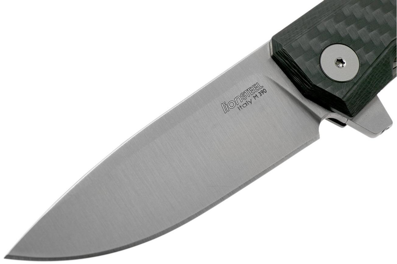 LionSteel Myto MT01-CF Carbonfiber zakmes, Molletta design