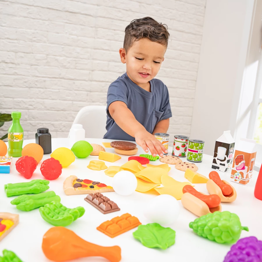 KidKraft® Spielzeug Lebensmittel Set 115-teilig