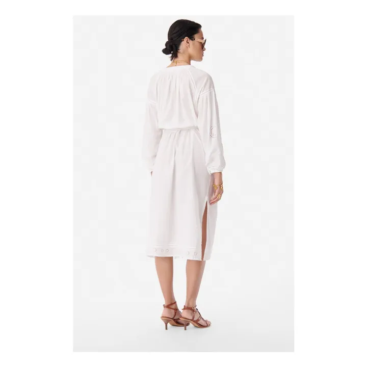 Vanessa Bruno Robe Catinka Brodée | Blanc
