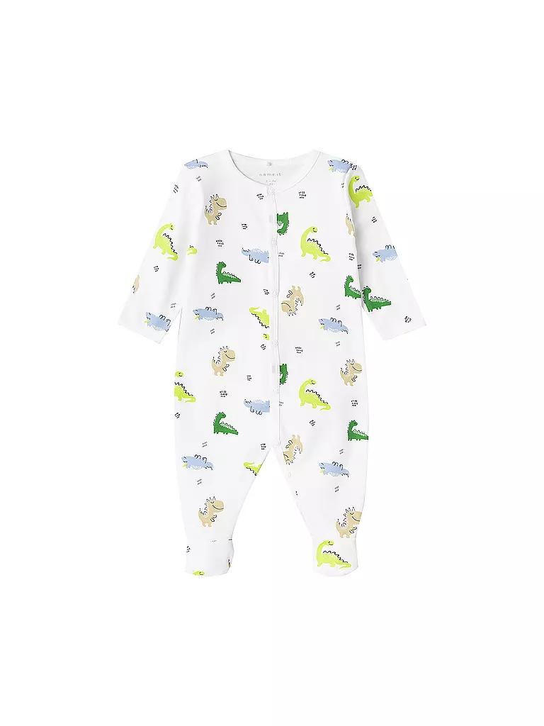 NAME IT Baby Schlafoverall NBMNIGHTSUIT weiss