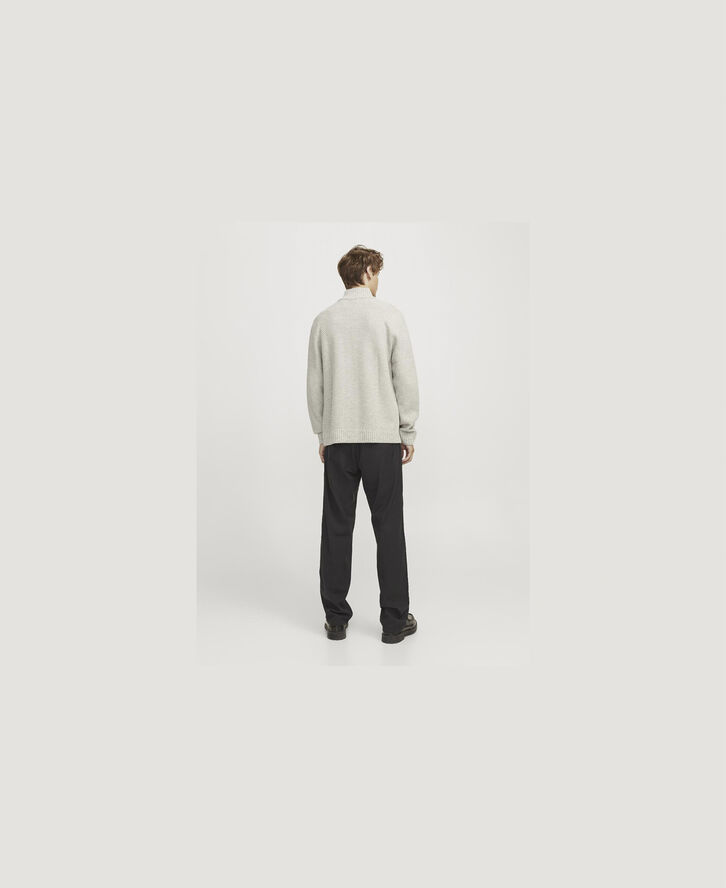 JJ-REBEL JREBJOSH KNIT CARDIGAN White melange