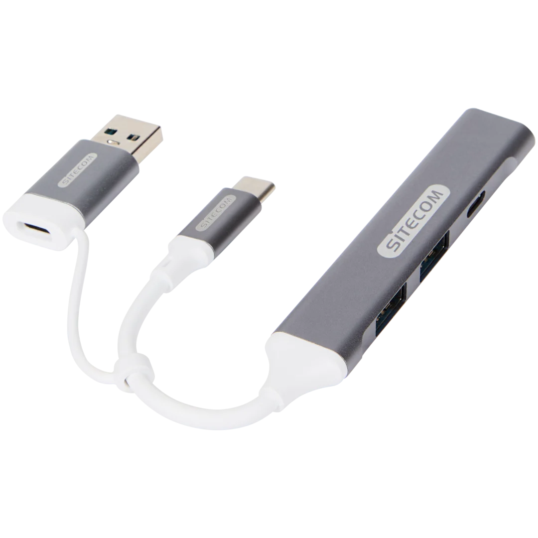 Sitecom USB-C-hub 4-poorts