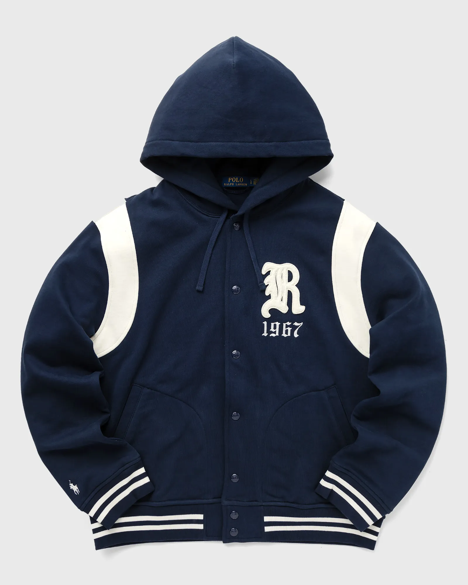 Polo Ralph Lauren BASEBLHOODM1-L/S HOODED BASEBALL JACKET