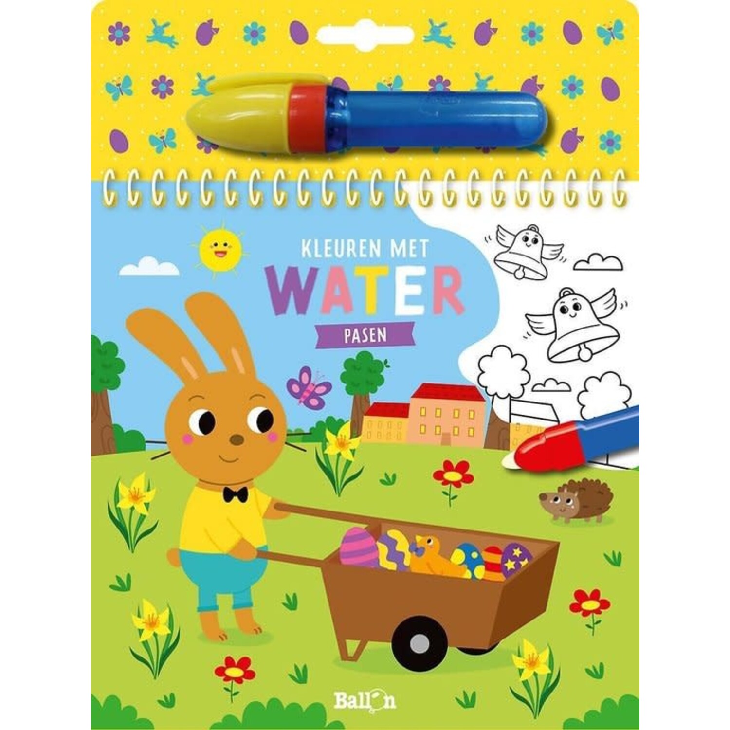 Boek: Kleuren met water Pasen