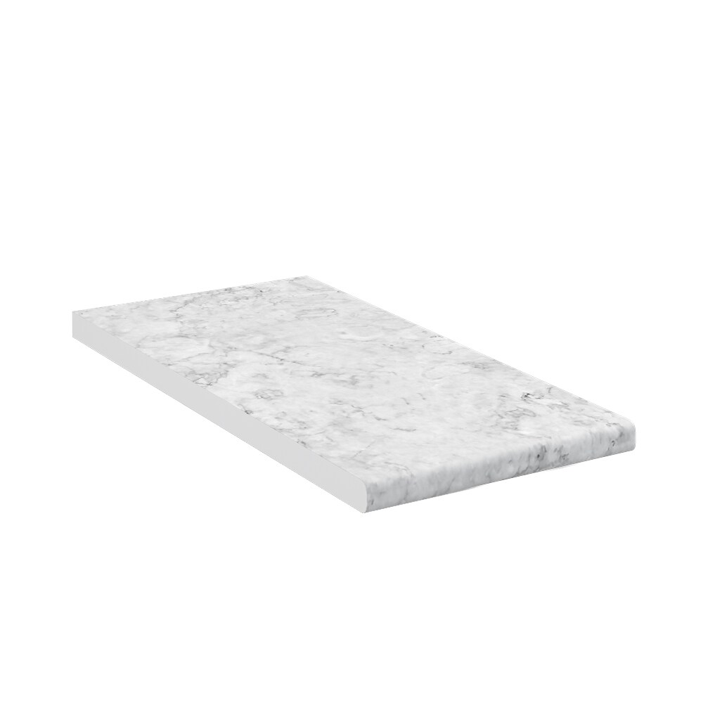 Vicco Küchenarbeitsplatte R-Line Marmor Weiß 30 cm